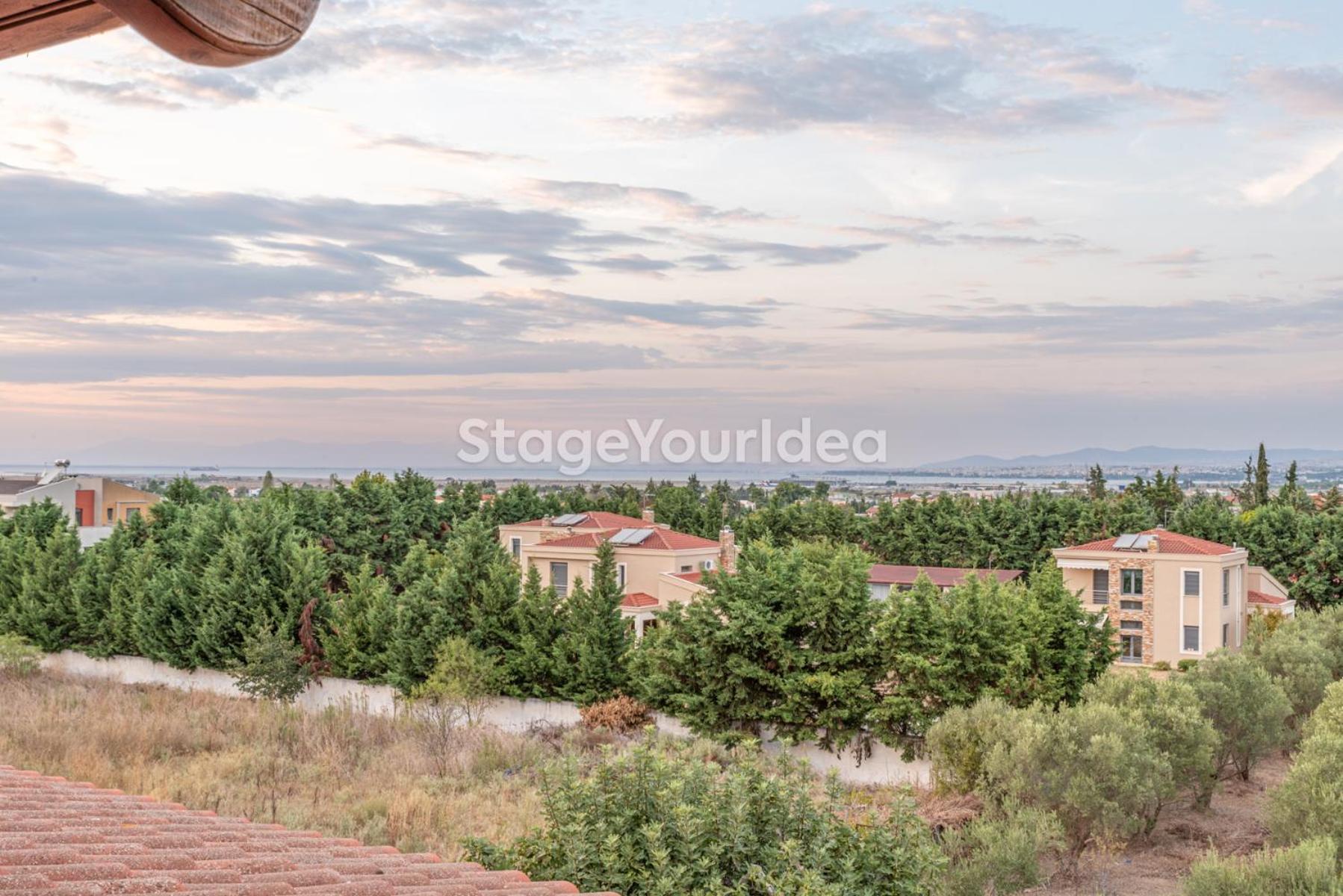 Luxury Appartment, Only 7 Minutes From Thessaloniki Airport And 15 Minutes From City Center ,For 8-23 People Also For Gatherings And Parties Neon Rysion المظهر الخارجي الصورة