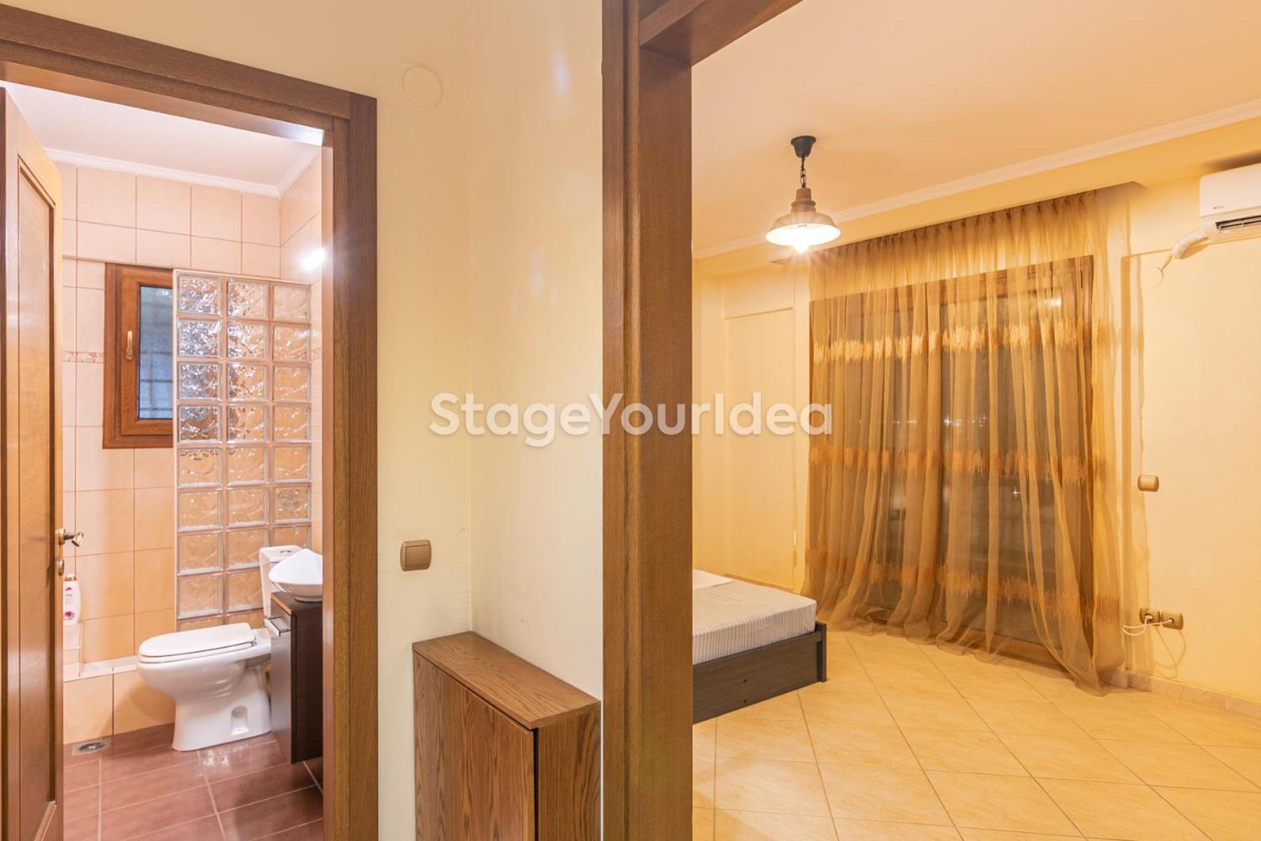 Luxury Appartment, Only 7 Minutes From Thessaloniki Airport And 15 Minutes From City Center ,For 8-23 People Also For Gatherings And Parties Neon Rysion المظهر الخارجي الصورة