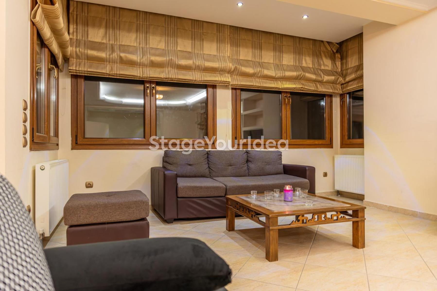Luxury Appartment, Only 7 Minutes From Thessaloniki Airport And 15 Minutes From City Center ,For 8-23 People Also For Gatherings And Parties Neon Rysion المظهر الخارجي الصورة